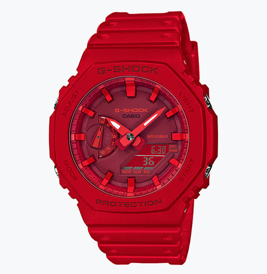 RED G- SHOCK  45.4mm